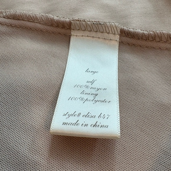 Altar’d State Beige Floral Tiered Ruffle Mini Dress - Picture 5 of 11